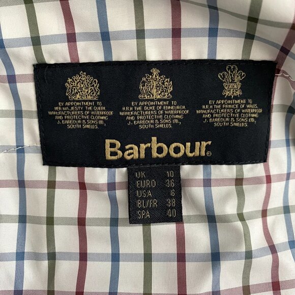 Barbour Quilted Vest in Burgundy - Picture 10 of 11